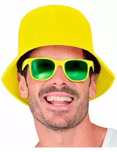 Neongul bucket hat vuxen