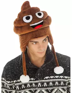 Emoji™-bajs-mössa