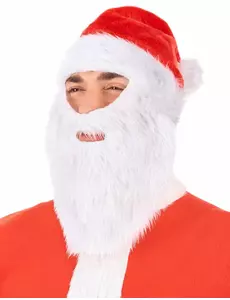 Jultomtemössa med skägg vuxen jul