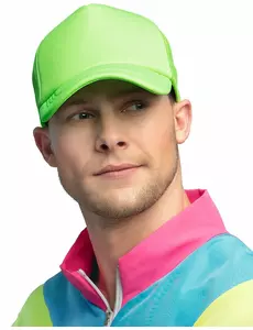 Neon­grön keps vuxen