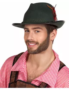 Mörkgrön bayersk hatt vuxen