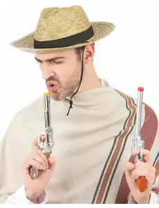 Cowboyhatt halm vuxen