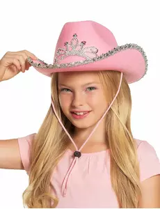 Cowgirlhatt prinsessa flicka