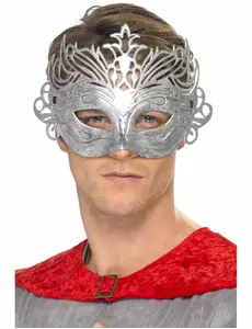 Venetiansk mask metallfärgad vuxen