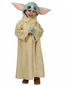 Baby Yoda™ maskeraddräkt barn The Mandalorian - Star Wars™, Storlek: 4-6 år