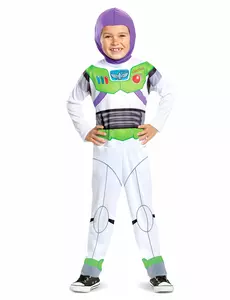 Buzz Lightyear-maskeraddräkt – Toy Story™ klassisk för barn, Storlek: 7-8 år (124 - 136 cm)