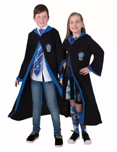 Klassisk maskeraddräkt Ravenclaw Harry Potter™ barn, Storlek: 11-13 år (142-164 cm)
