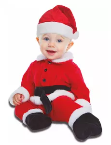 Julmaskeraddräkt med jumpsuit baby, Storlek: 7-12 månader (74-80 cm)