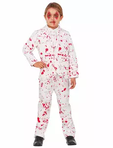 Blodig brudgumsmaskeraddräkt för pojkar, Storlek: 9 år (125-135 cm)