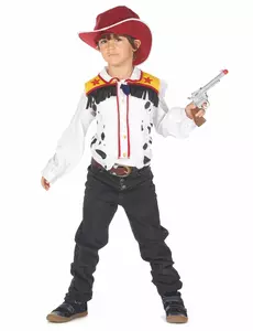 Cowboy-maskeraddräkt pojke, Storlek: 10-12 år (130-140 cm)
