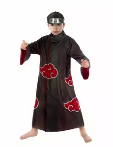 Itachi Naruto™-maskeraddräkt för barn, Storlek: 7-8 år (128 cm)