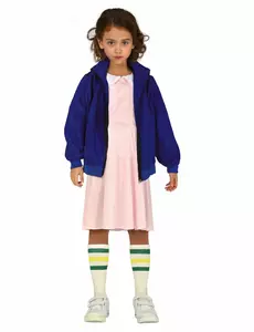 Maskeraddräkt ung telepat flicka, Storlek: 5-6 år (110-115 cm)