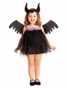 Miss Ond-maskeraddräkt baby, Storlek: 7-12 månader (74-80 cm)