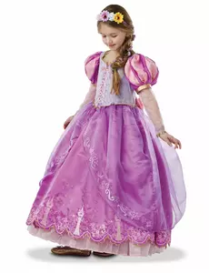 Collector-maskeraddräkt Prinsessan Rapunzel™ för flickor, Storlek: 5-6 år (110-116 cm)