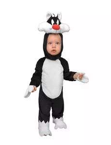 Maskeraddräkt Sylvestre™ baby Titi och Grosminet™, Storlek: 1-2  år