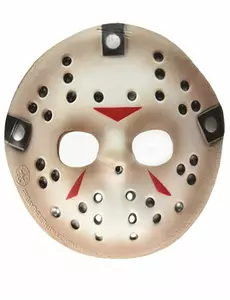 Halvmask Jason Fredagen den 13:e™ vuxen
