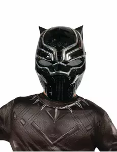 Halvmask Black Panther™ barn