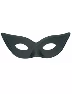 Svart mask dam