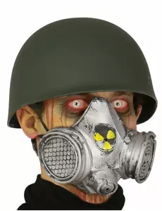 Kärnvapen-gasmask för vuxen