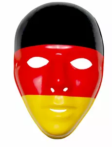 Tysklandsflagga-mask