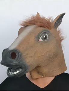 Brun hästmask vuxen