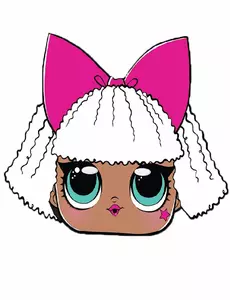 Pappmask Diva LOL Surprise™