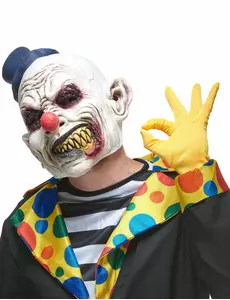 Latexmask hemsk clown vuxen