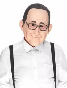 Humoristisk latexmask François för vuxen