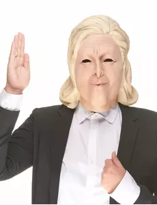 Humoristisk latexmask Marin vuxen