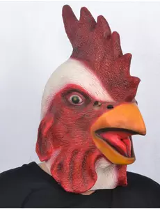 Latexmask tupphuvud vuxen