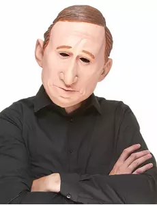 Humoristisk latexmask Vladimir vuxen