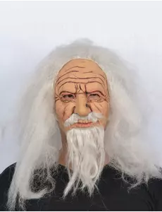 Gammal trollkarl latexmask vuxen