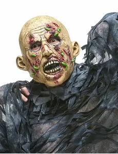 Latexmask förruttnad zombie vuxen