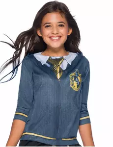 T-shirt med tryck Poufsouffle™ Harry Potter barn, Storlek: 7-8 år (122 till 128 cm)