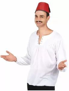 Fez-hatt i filt för vuxen