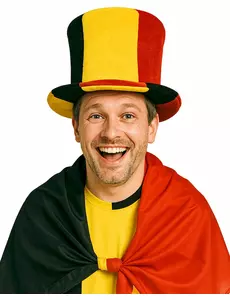 Cylinderhatt supporter Belgien