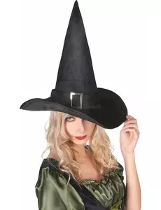 Halloweenhäxhatt i sammet vuxen
