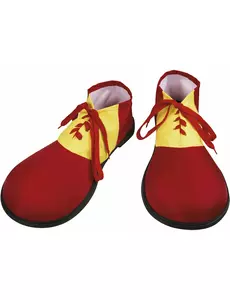 Röda clownskor vuxen