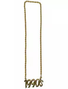 Guldfärgat halsband 1990 för vuxen