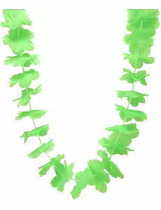 Grönt hawaiianskt halsband