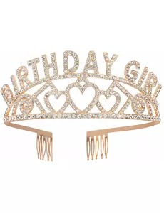 Birthday Girl-metallkrona