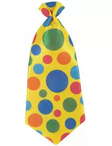 Clownslips med prickar vuxen