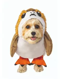 Porg The Last Jedi™ Star Wars™ maskeraddräkt för hund