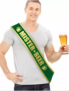 Grön Mister Beer-halsduk herr