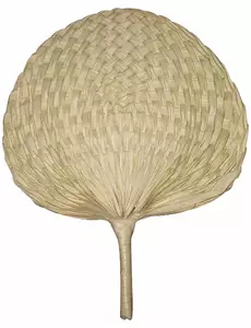 Naturfärgad solfjäder