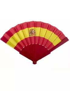 Spanien supporterhandfläkt 23 cm