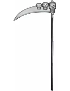 Plastlie med dödskalle 103 cm