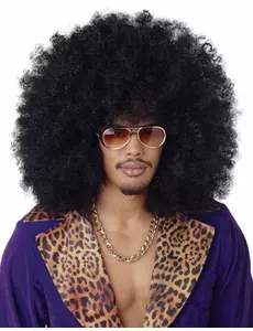 Maxi afroperuk svart