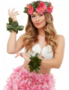 Luau Tiki Hawaii-tillbehörsset vuxen