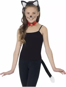 Svart katt-kit barn